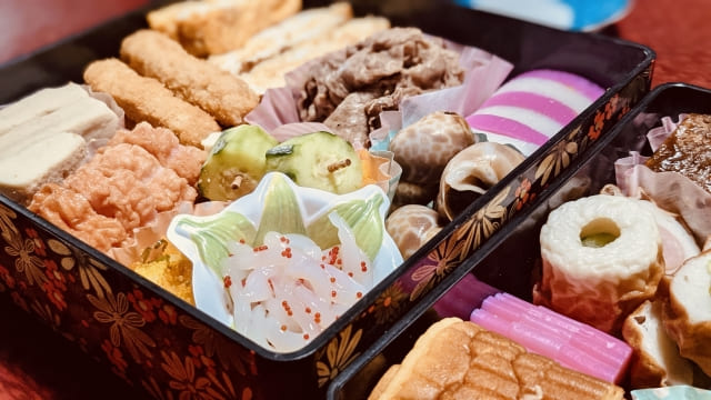 ウークイ（最終日）の料理｜ウサンミとウチカビで見送り
