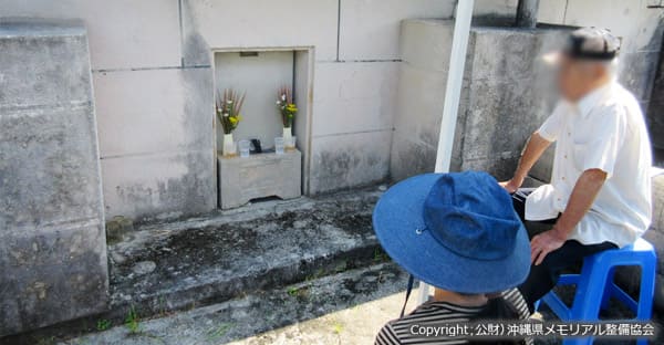 【ミージュールクニチー(新十六日)当日の朝】お墓参りの手順