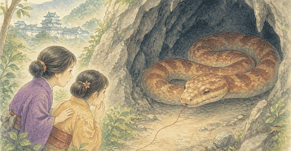 浜下りで潮水に浸る理由｜昔話「娘とアカマター」