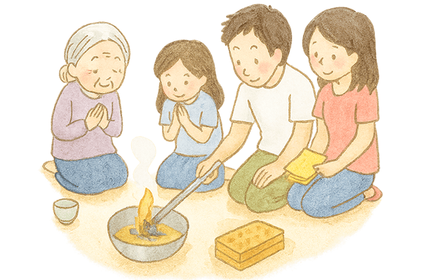夕方｜いよいよウークイの本番へ
