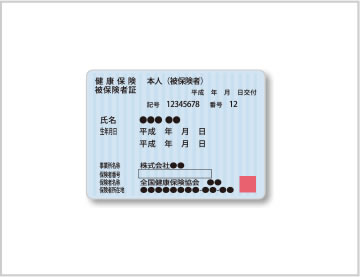 健康保険証の写し