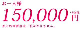 お一人様 100,000円（非課税）無料オプションで全骨散骨できます※その他費用は一切かかりません。